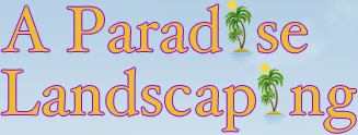 A Paradise Landscaping logo